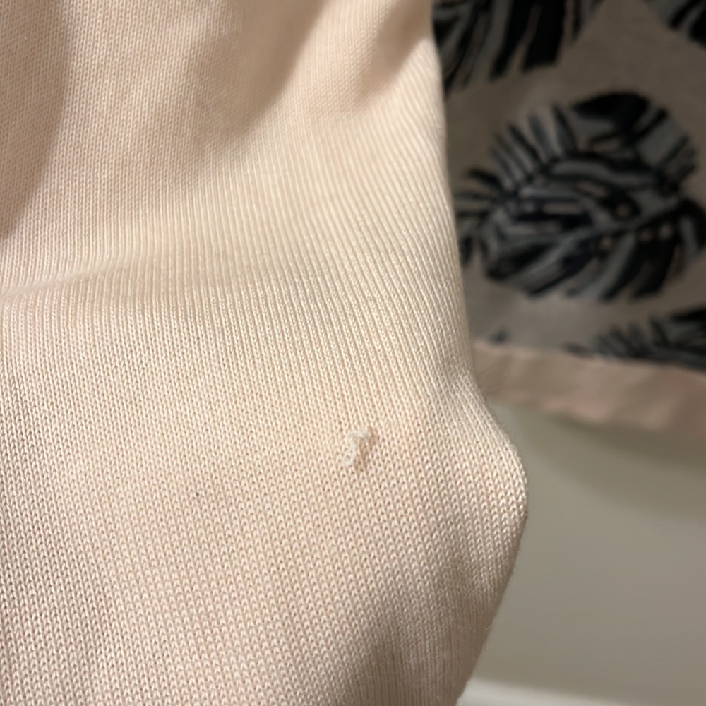 Ramy & Ray Paris Pink and Gray zip sweater - Small. - Picture 8 of 8